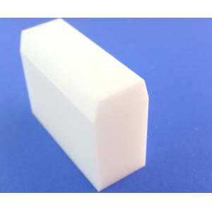 High Temperature Resistance 99 Alumina Ceramic Tile / Block / Brick Machinable