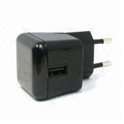 11W 5V 1A-2.1A portable USB Universal AC DC Power Adapter EU plug with EN 60950