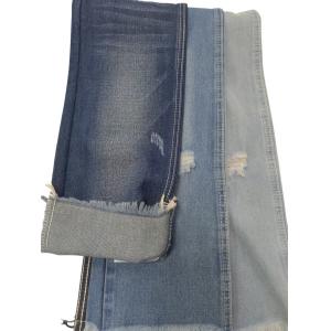 High quality No elastic Cotton Polyester Rayon DARK INDIGO Denim fabric JSD3337