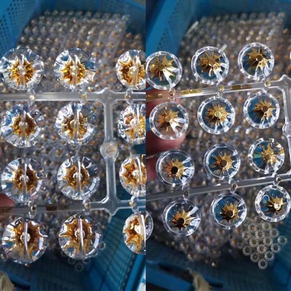 Wholesale china factory cheap price Nigeria Acrylic Buttons