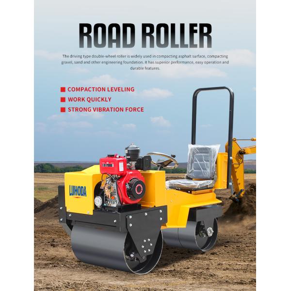 Construction Machinery 2ton 3ton 4ton 5ton Mini Road Roller Machine Road Machinery Soil Compactor