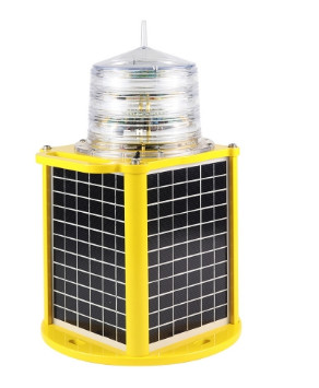 Buy 12V 14AH 15W Solar Portable 15km Aviation Obstruction Lamp at wholesale prices