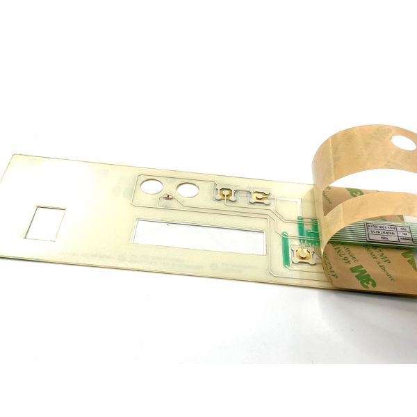 Embossed LED Membrane Switch With Tactile Indication For Enhanced User Interface And Experience