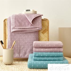 Japan cotton Jacquard Hand Towel Face Towel Breathable Skin Gauze Bath Towel