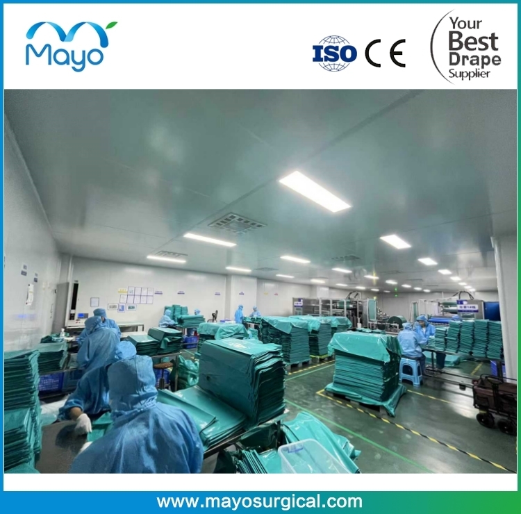 Surgical Operating Kit Sterile Caesarean Pack Drape C-Section Pack Kit for Cesarean Procedures