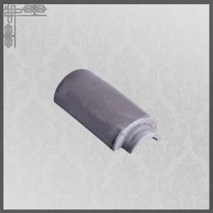 Grey Temple Flat Clay Roof Tiles