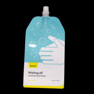 Plastic Liquid Spout Pouch Filling Leak Proof Stand Up Spout Bag For Food