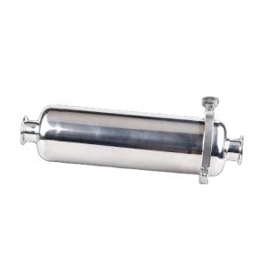 300mesh 1.5'' Polishing In-line Clamped Straight Strainer Pipe Filter for Beer