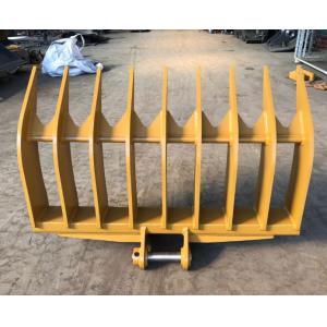 13 Ton Excavator Stick Rake For Land Clearing Site Preparation