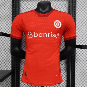 Red Polyester Breathable Fabric Football Jersey
