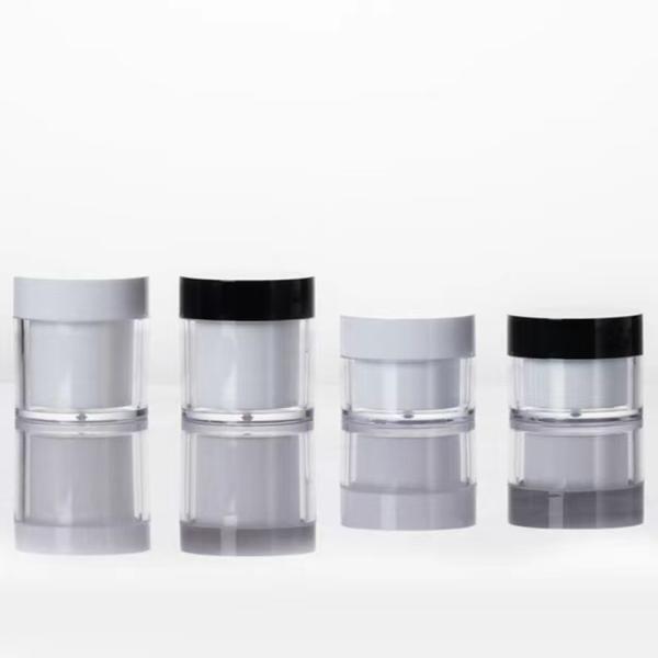 Buy Shiny Surface AS Plastic Cream Jar with No Mechanical Issues for Cosmetic Packaging at wholesale prices