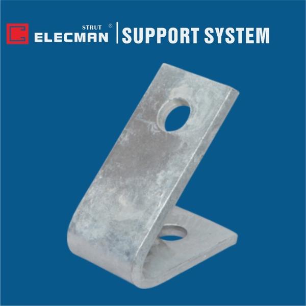 Electro Galvanized Steel Channel Strut Angle Fittings Closed Angle Bracket
