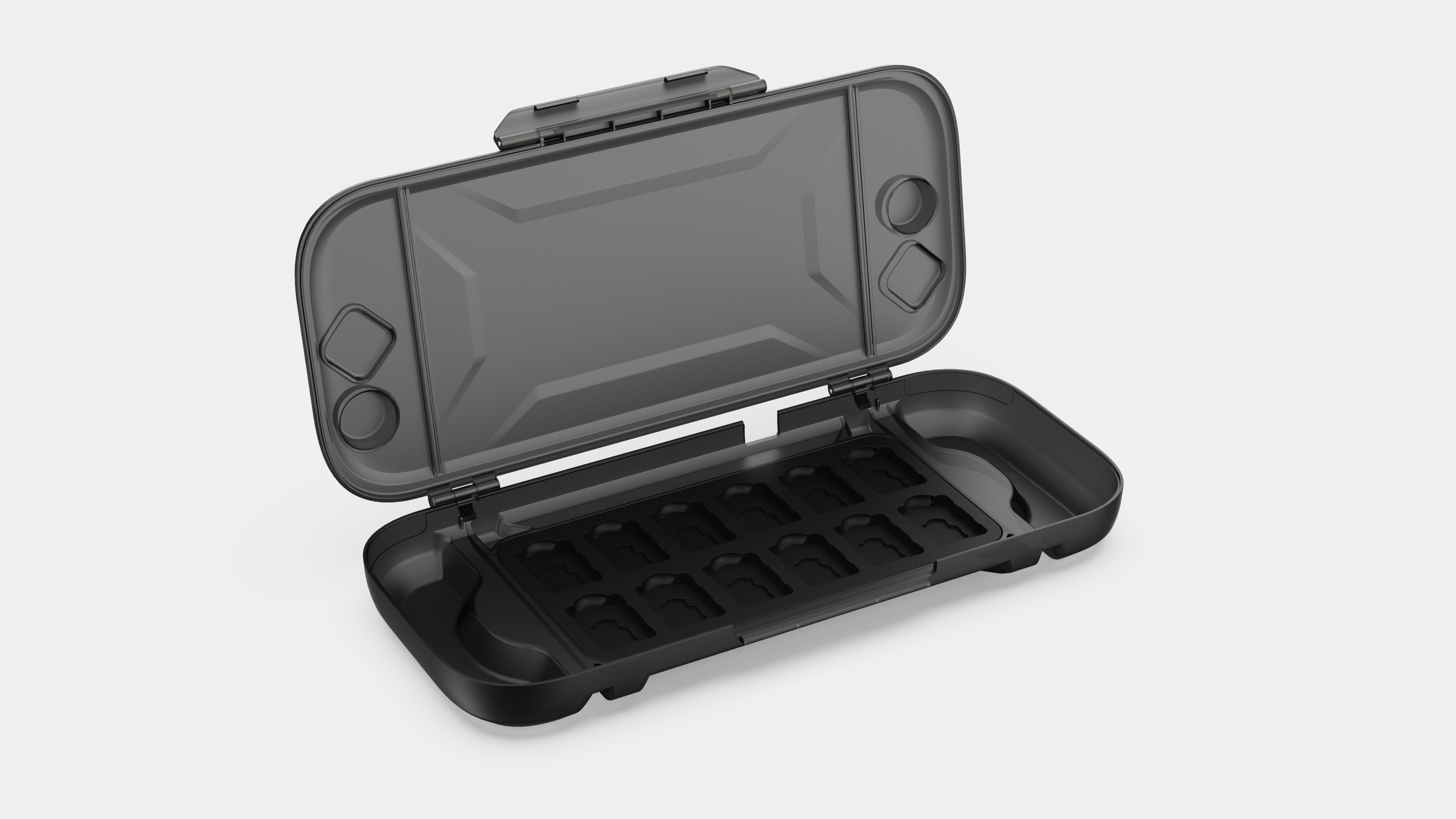 【Max Protection】 Shockproof PC Case for Nintendo Switch 2 Heavy-Duty Hard Storage
