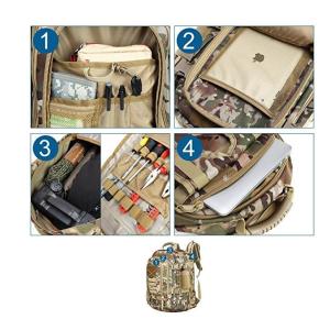 Military Tactical Assault Backpack 3-Day Expandable Backpack Extreme Water