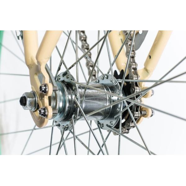 Hard Frame 1.8m Length CE Coaster Brake Single Speed Hybrid City Bike for Adult Men