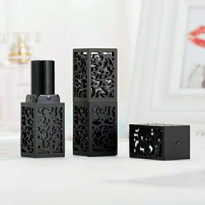 Black Red 3g Middle Empty Lipstick Tube With Delicate Appearance