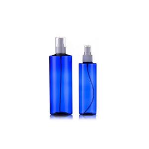 50ml plastic clear PET bottle with mist sprayer cap