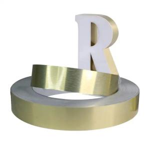 China Bronze Aluminium Channel Coil for Channel Letter Signage Solutions on sale