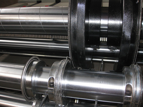 Semi Auto Rs4 Slotter Corrugated Carton Box Machine Steam Driven