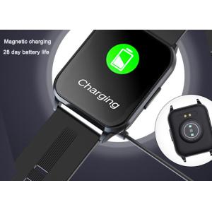 BLE5.1 Sleep Tracker Smartwatch 1.75in Waterproof Blood Pressure Monitor