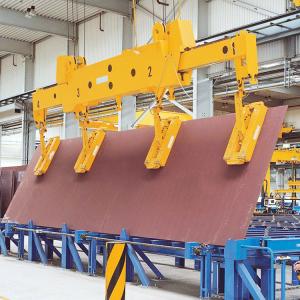 Highly Reliable Overhead Crane Spare Parts Plate Magnets For Lifting Steel