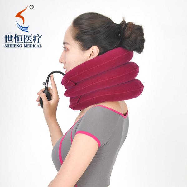 Inflatable Cervical Neck Cervical Traction Device Brace Neck Pain Relief Collar