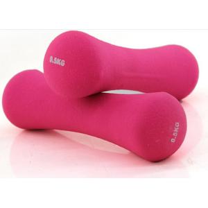 export quality colorful Bone shape/neoprene dumbell for women gym fitnesss