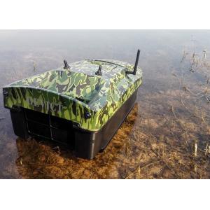 Quality Remote control fish boat Camouflage battery power and ABS plastic for sale