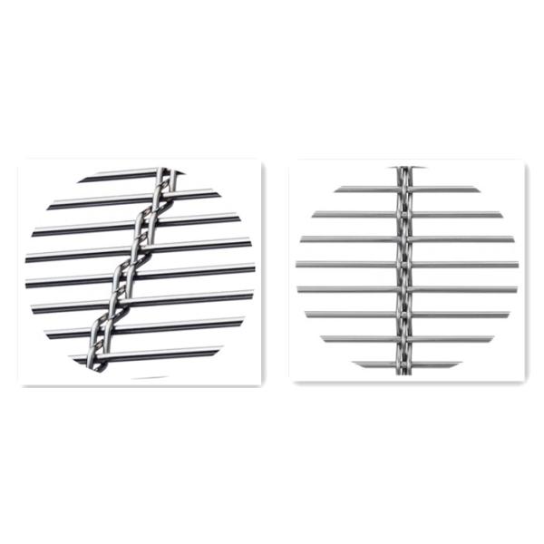 Wire Rod Architectural Wire Mesh For Exterior Wall