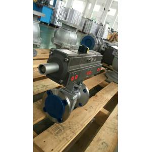 180 degree three position pneumatic actuator for valve