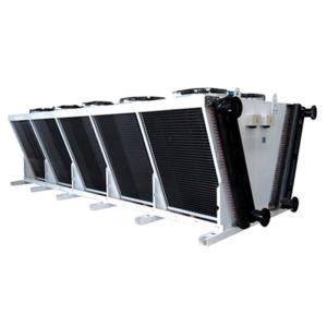 China Copper Tubes Immersion Air Dry Coolers With Wet Curtain System on sale