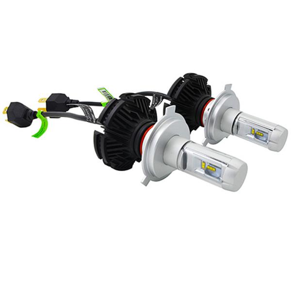 Buy DIY 3 Colors ZES Chips X3 Automotive Led Headlight Bulbs H4 White Gold Ice Blue at wholesale prices