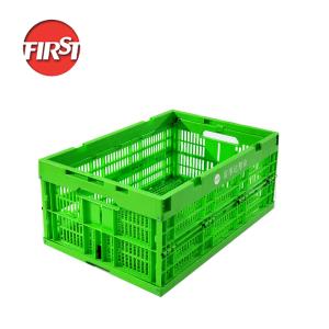 China Customized Color Foldable Mesh Plastic Crates for Fruits and Vegetables Easy to Carry on sale China Customized Color Foldable Mesh Plastic Crates for Fruits and Vegetables Easy to Carry on sale