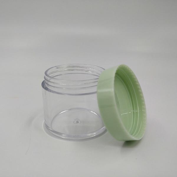 Buy Customized Printing Plastic Cosmetic Jar with Smooth Surface Practicality at wholesale prices