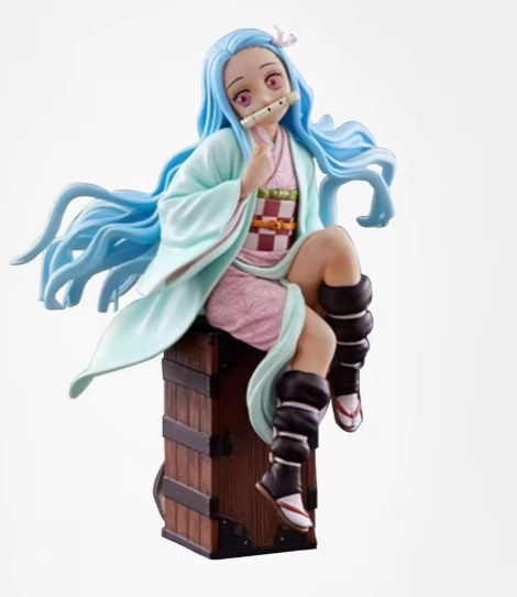 Close-up detail of character face showing painting and sculpt quality