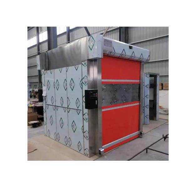 Buy Pharmaceutical Cargo Air Shower Automatic Induction PVC Door at wholesale prices