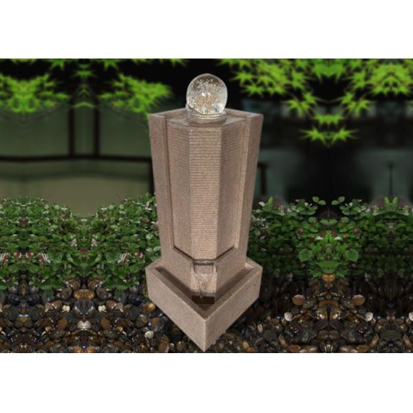 Glass Ball Sandstone Outdoor Fountains & Waterfalls