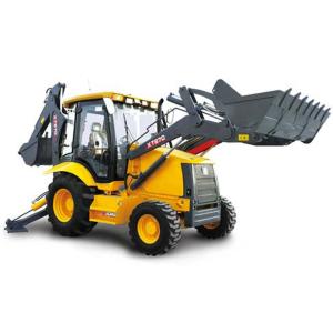Construction Project Big Compact Tractor Loader Backhoe 21 Mpa Max Systemic