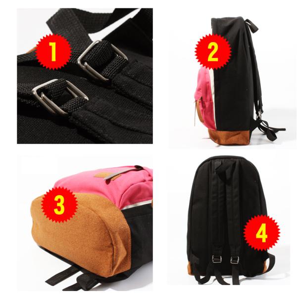 Fashion canvas backpack