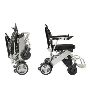 Portable Lightweight Motorized Folding Wheelchair With Patented Design