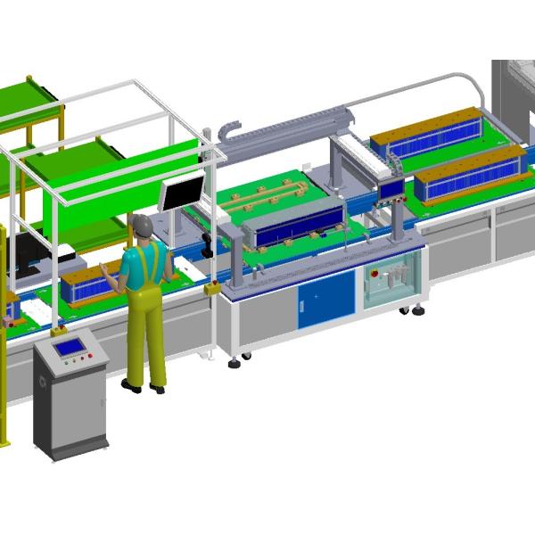 Lithium Ion Column Lifepo4 Battery Manufacturing Automation Lithium Battery Pack