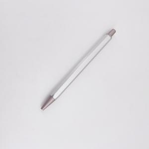 Classic Design Retractable Ball Pen Hexagonal Barrel Aluminum Press Ballpoint