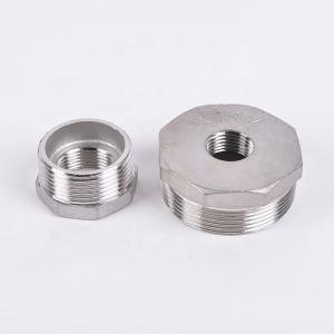 Forged Stainless Steel 201 304 Pipe Fitting Hex Bushing Core Bushing Female Male