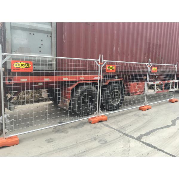 Buy Portable Retractable Fence Temp Construction Fence Weather Resistance at wholesale prices