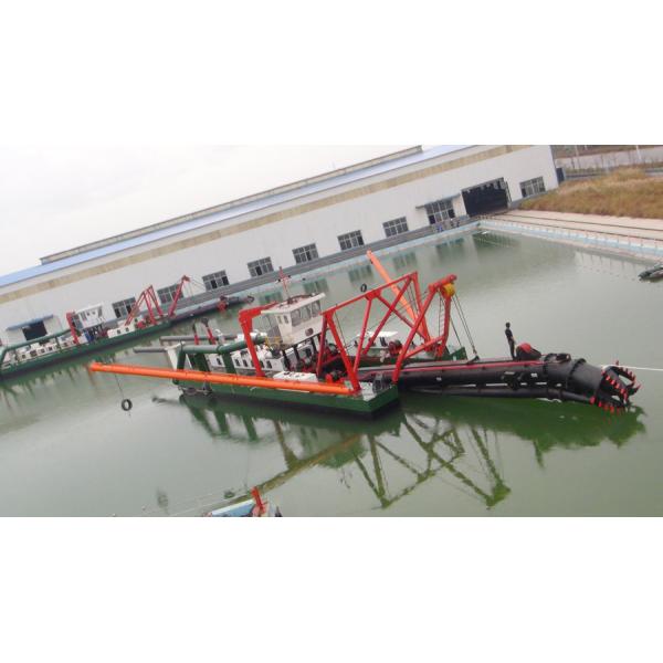Small size high performance sand dredger machinery&Equipment with Cutter Head for River Lake and Sea Dredging Projects