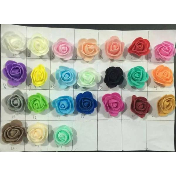 Top sale diy handmade foam rose bear 25 colors styrofoam bear