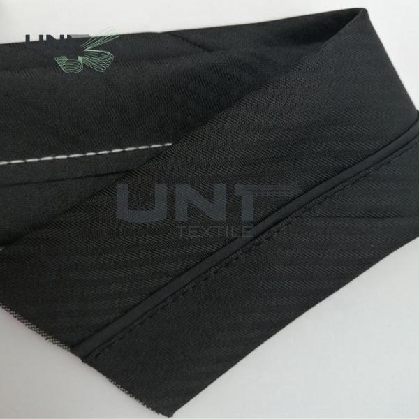 Dyed Elastic Waistband For Waist Band Pants Herringbone / Fishbone Pattern