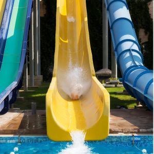 Exciting High Speed Fiberglass Slide Customizable Combination Design With Free