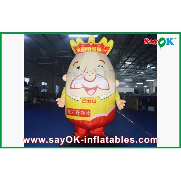 Advertising Inflatable Cartoon Characters Custom Logo 5m Tall Decorations
