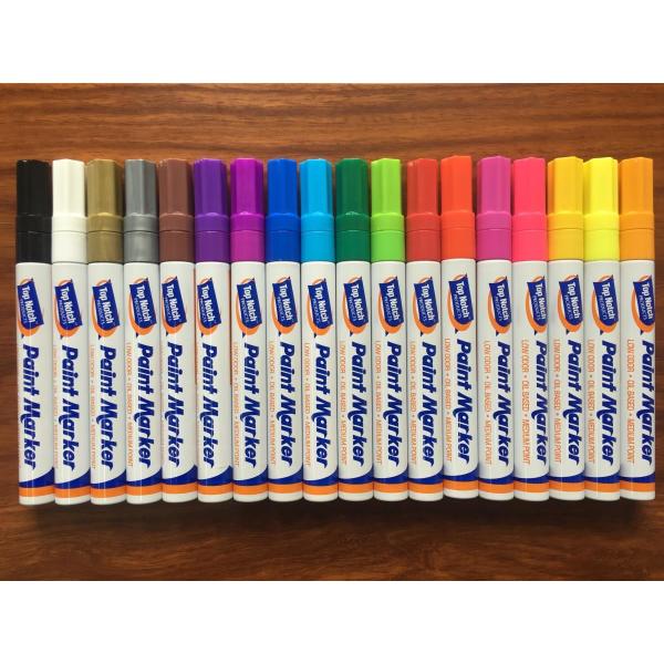 18Color Acrylic Paint Marker Pen For Painting Canvas, Wood, Clay, Fabric, Nail
